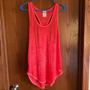 PINK Victoria’s Secret Burnout Tank Top Size Medium